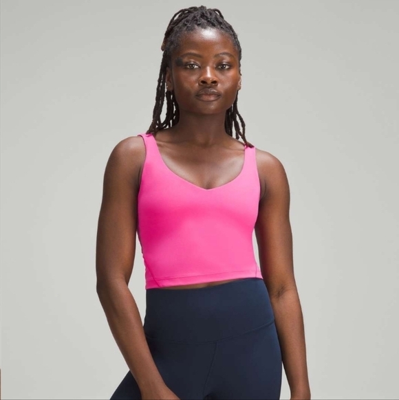 lululemon athletica Tops - Lululemon Align Tank Sonic Pink Size 0 EUC